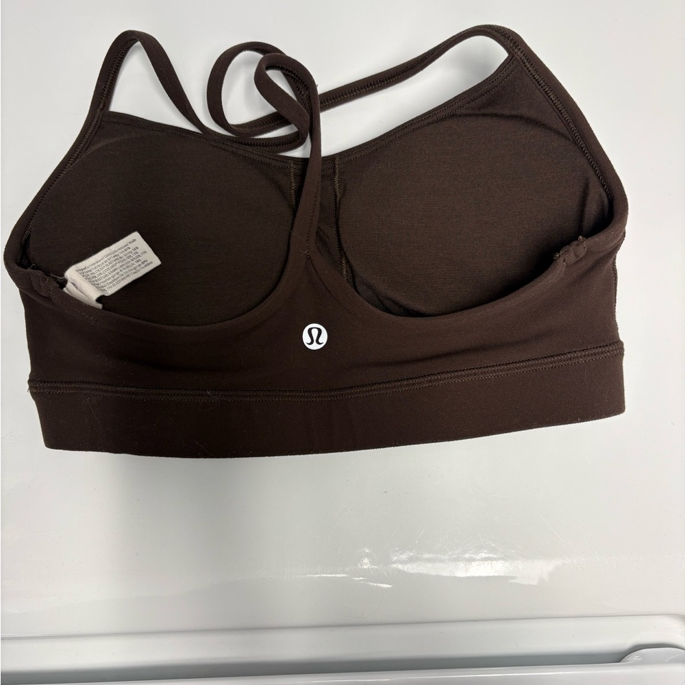 lululemon Brown Sports Bra 4 - Picture 2 of 3